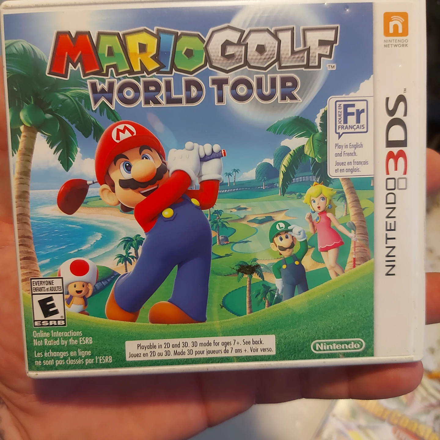 Nintendo 3DS Mario Golf World Tour Game