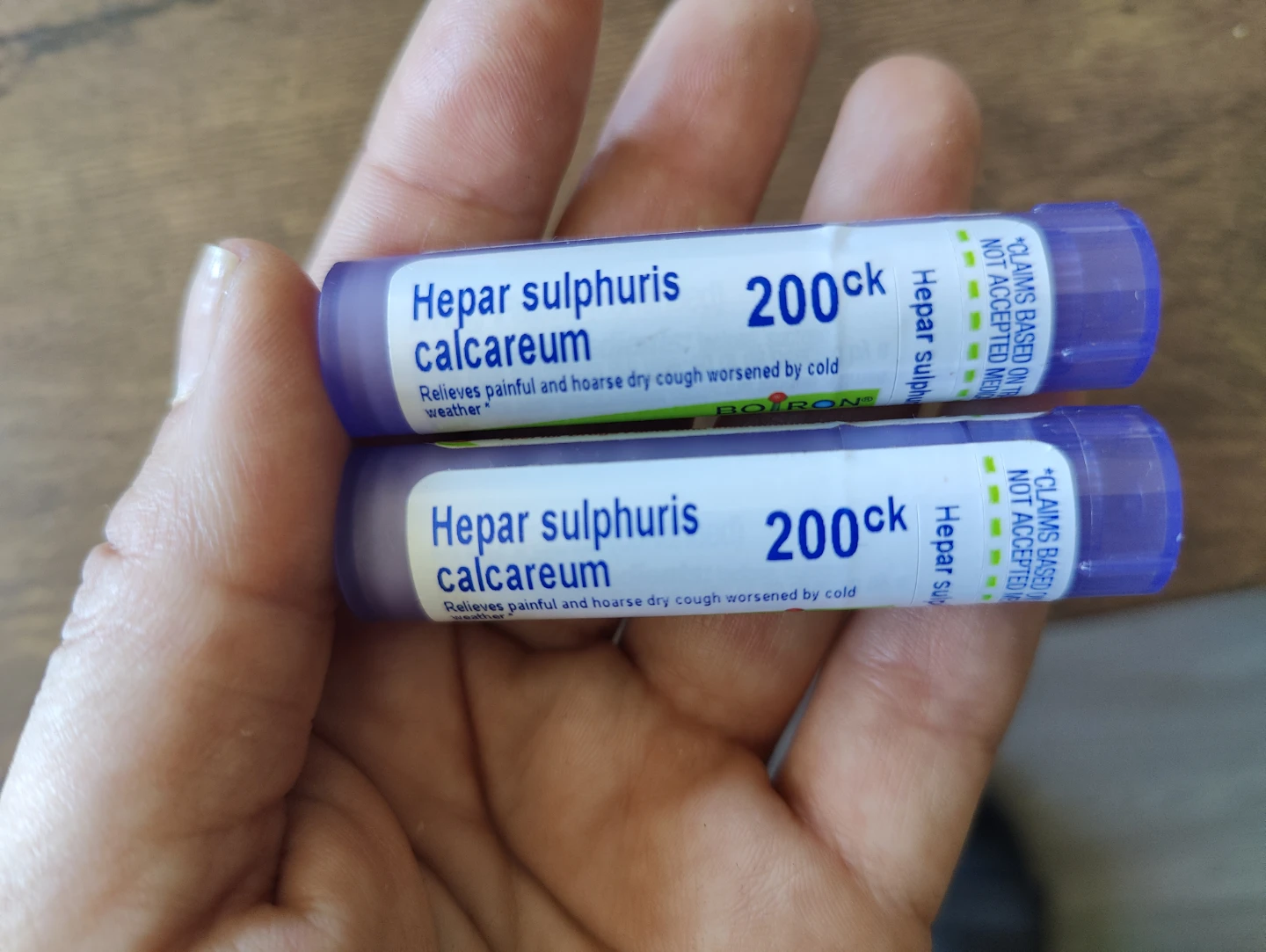 Boiron Hepar sulphuris calcareum 200ck Homeopathic Pellets