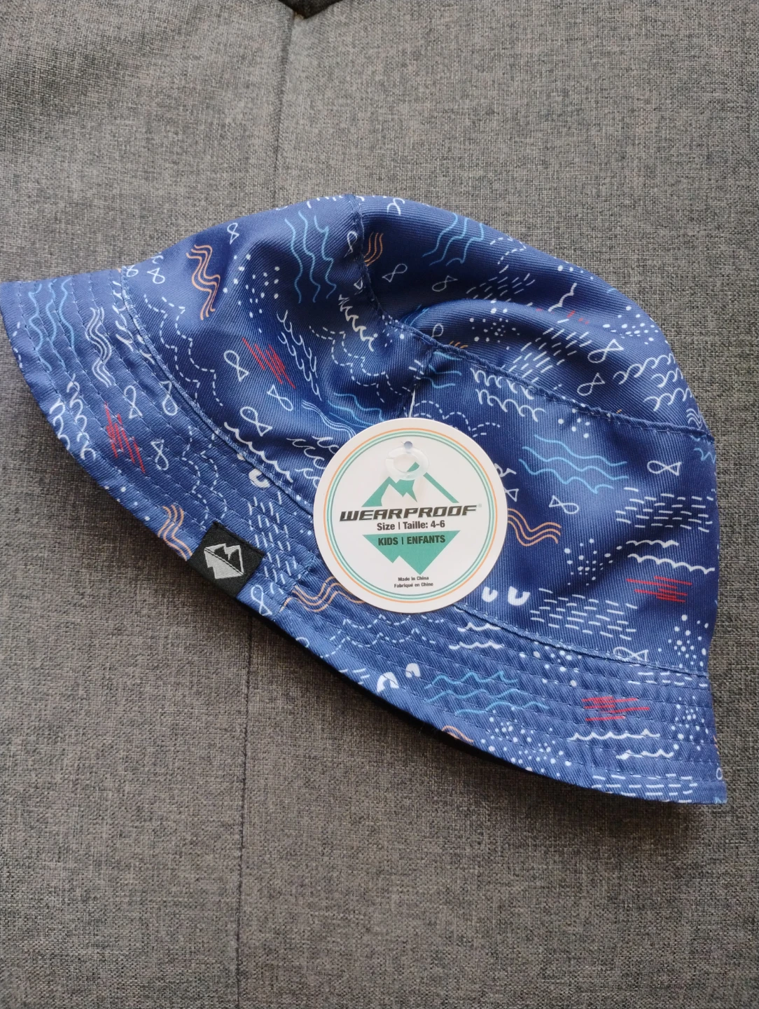 Brand New Wearproof Kids Bucket Hat Size 4-6