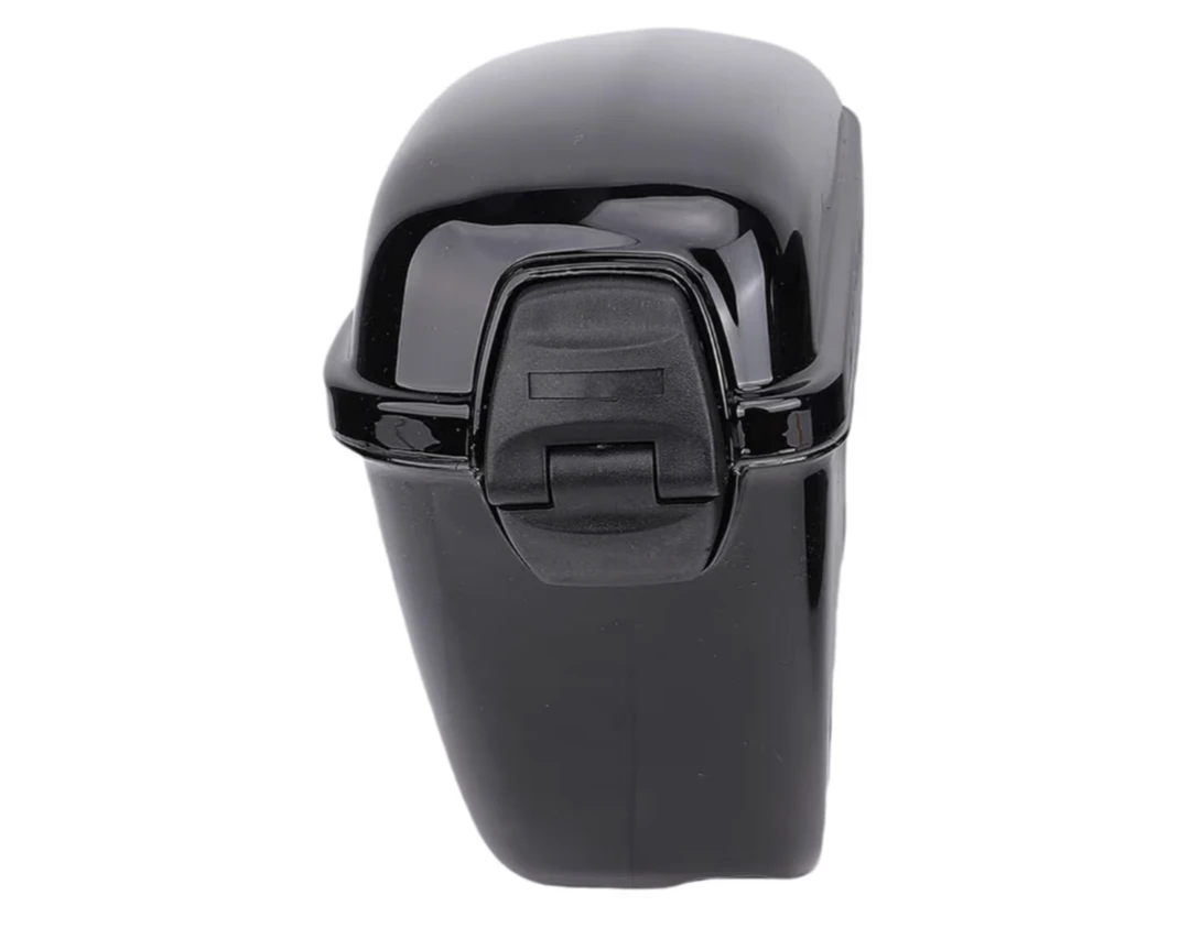 Black Motorcycle Saddlebags with Hardware - photo 5