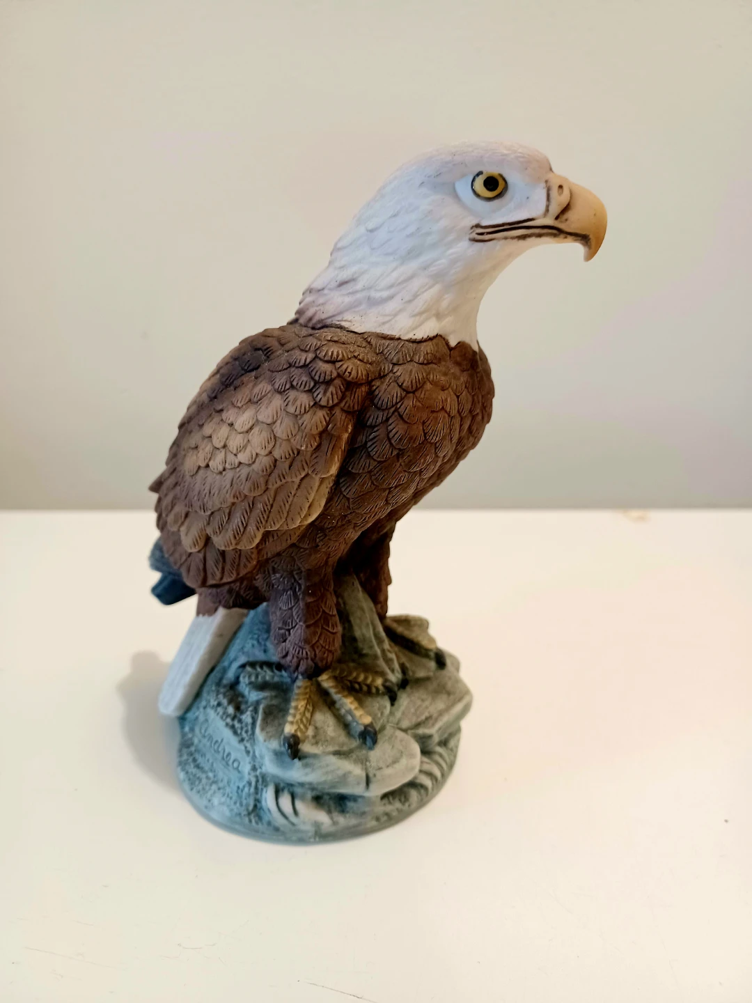 Vtg Andrea by Sadek Bald Eagle Porcelain Figurine - photo 2