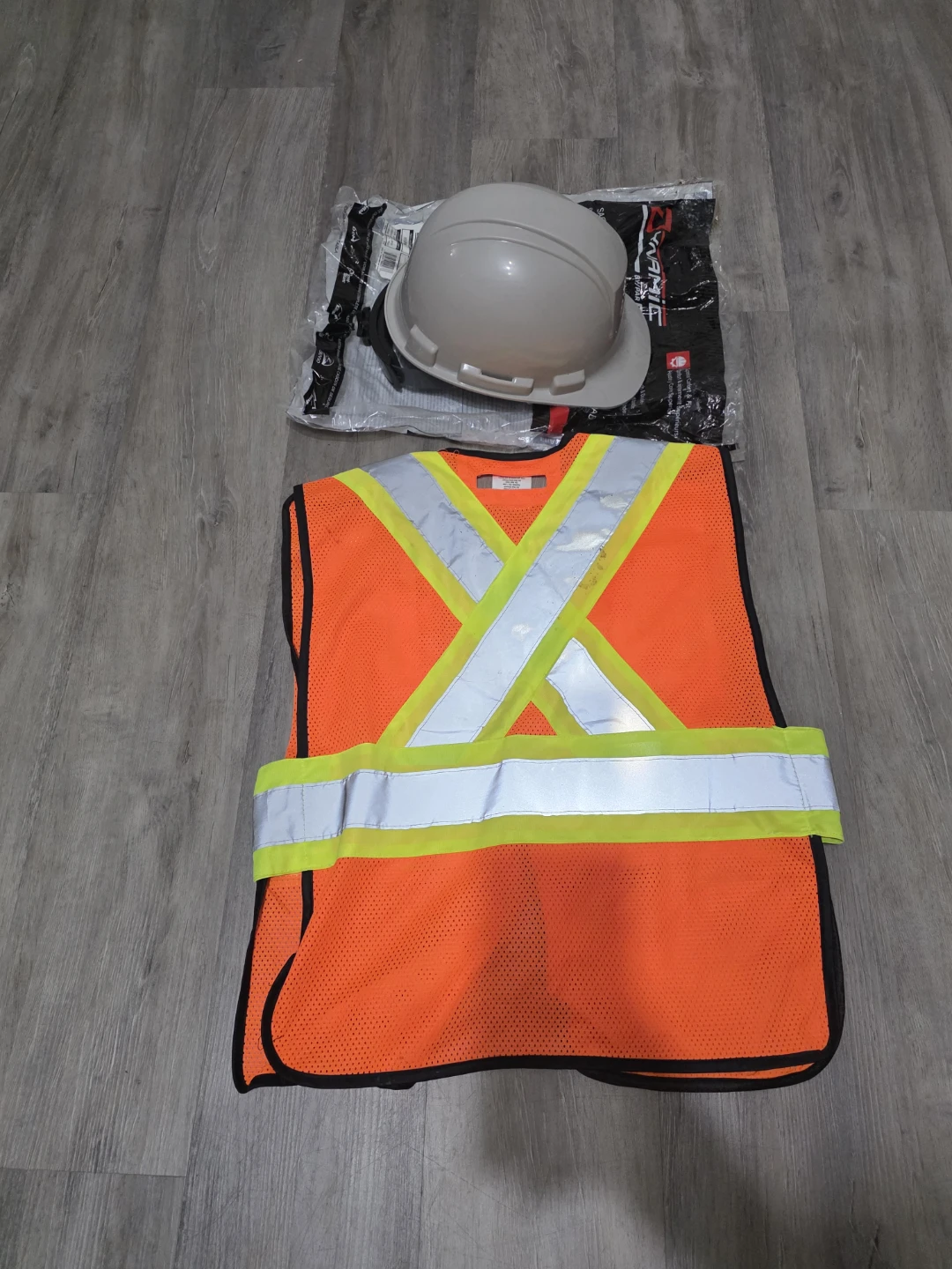 Safety Hard Hat and High-Visibility Vest - photo 2