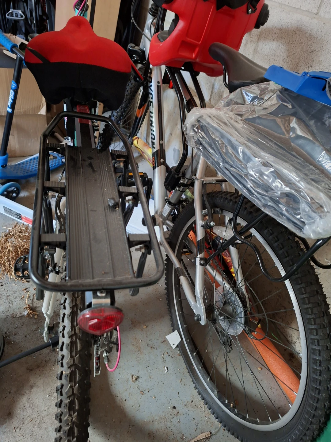 Black Bicycle Rear Rack - photo 4