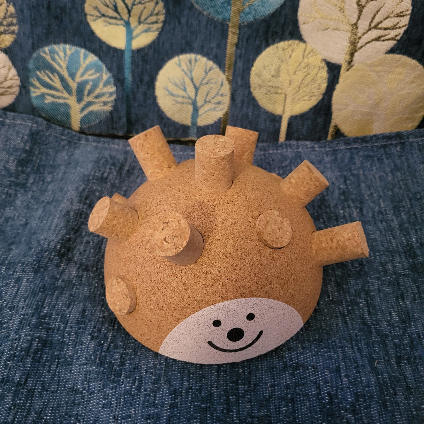 Elou Hedgehog Cork Toy