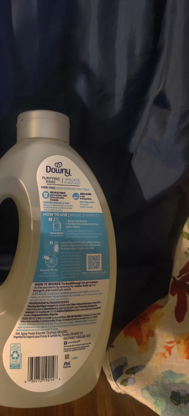 Downy Purifying Rinse Cool Cotton Fabric Rinse - photo 3
