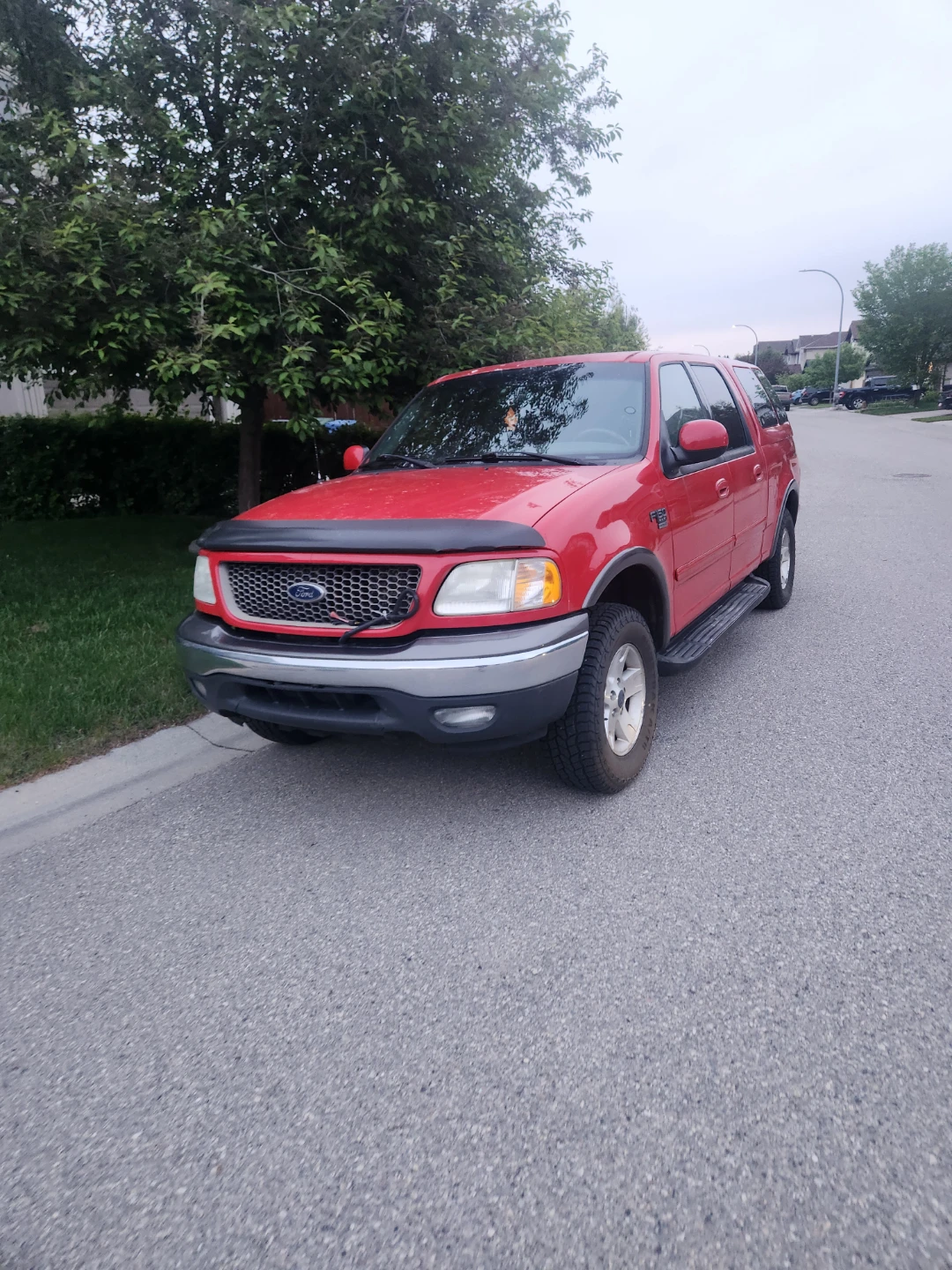 Red Ford F-150 SuperCrew