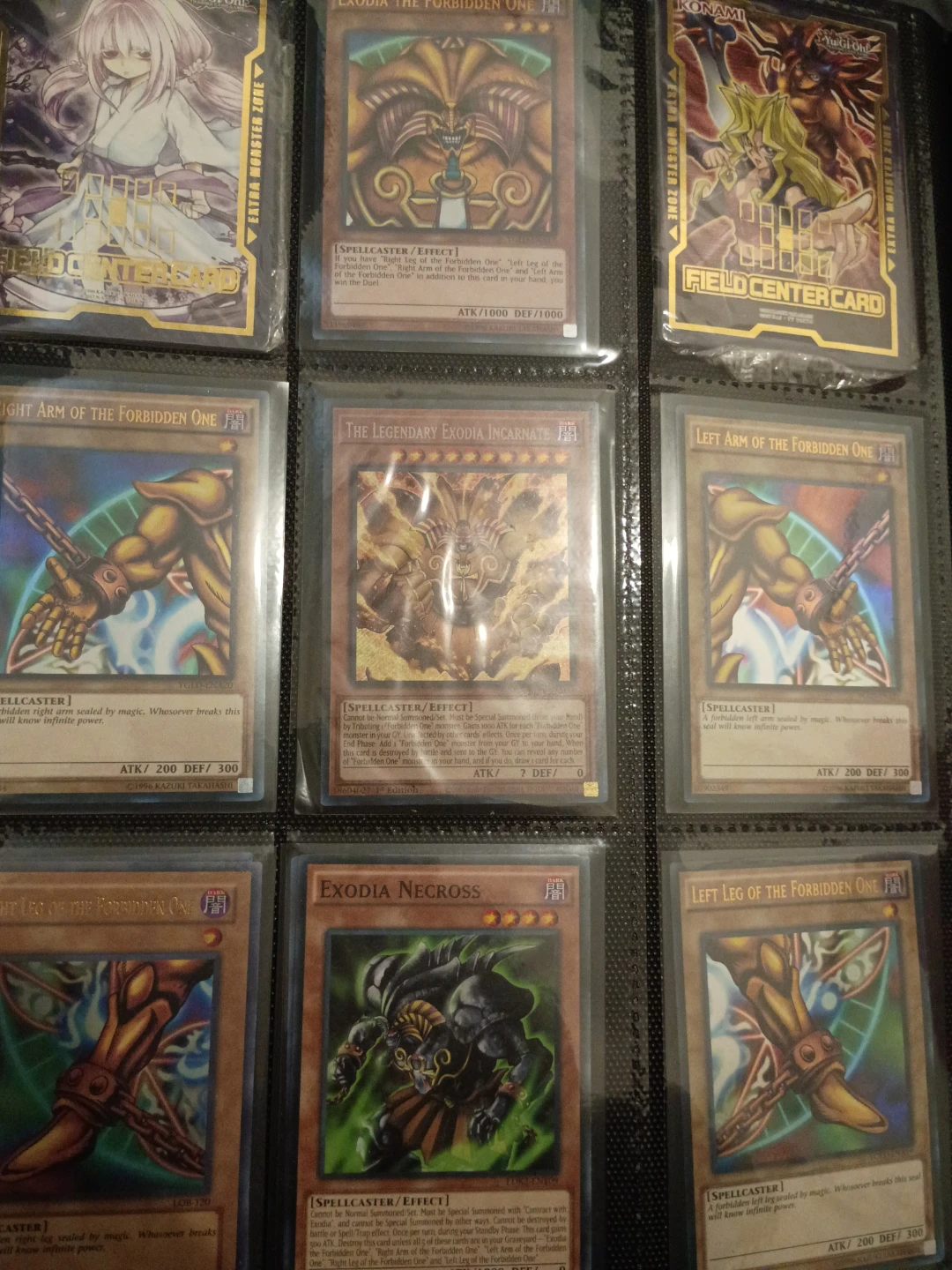 Yu-Gi-Oh! Exodia The Forbidden One set⚽