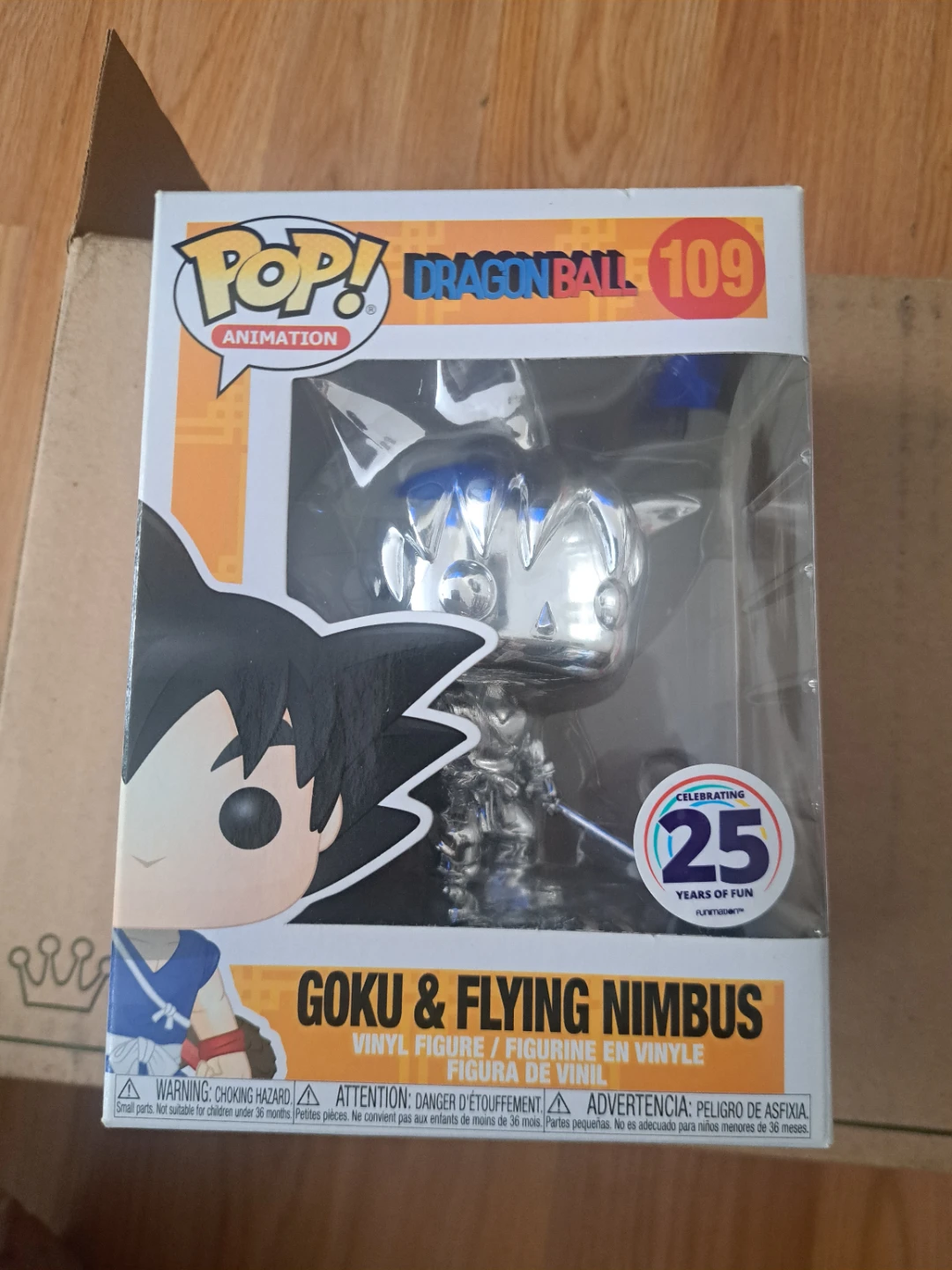 Funko Pop! Dragon Ball Z Goku & Flying Nimbus #109 Vinyl Figure