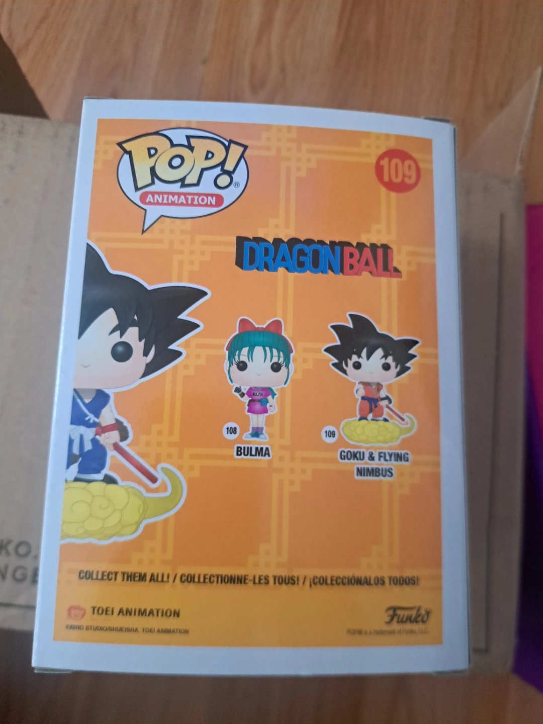 Funko Pop! Dragon Ball Z Goku & Flying Nimbus #109 Vinyl Figure - photo 2