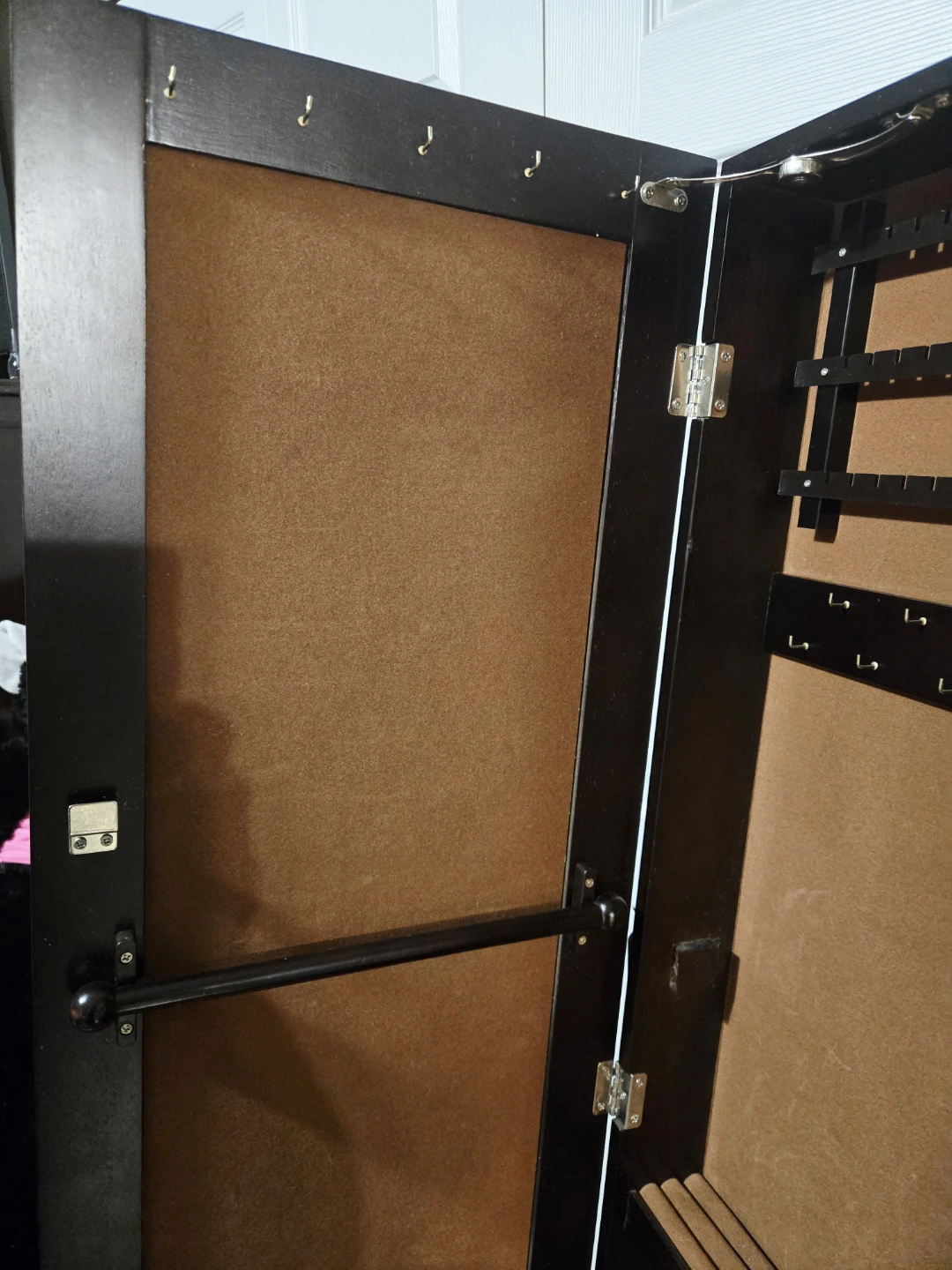 Standing Jewellery Cabinet with Mirror - photo 2