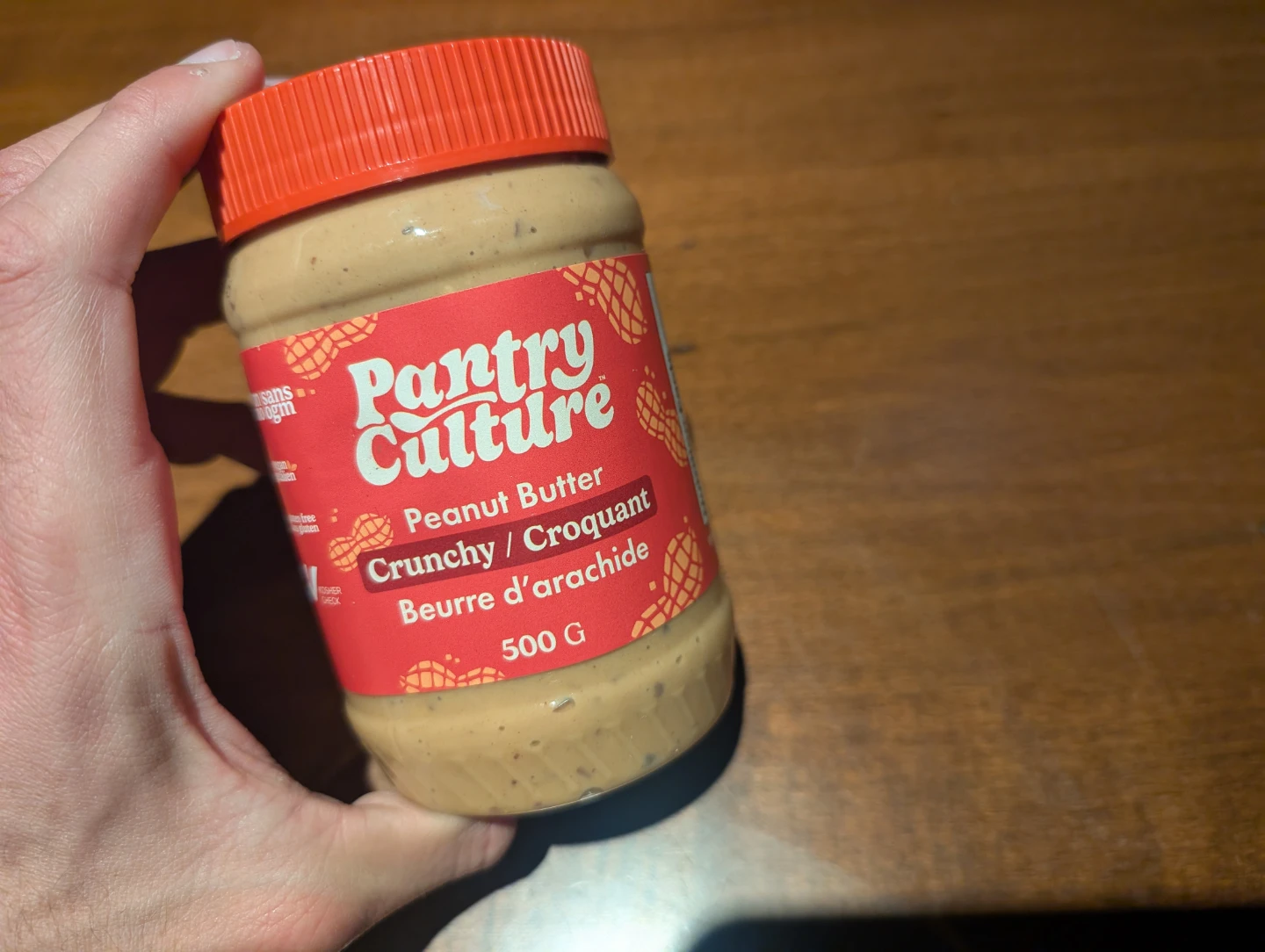 Pantry Culture Crunchy Peanut Butter 500g