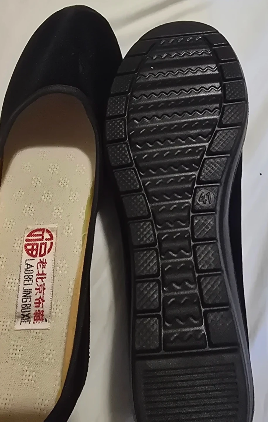 New Black Velvet Slip-on Shoes - photo 2