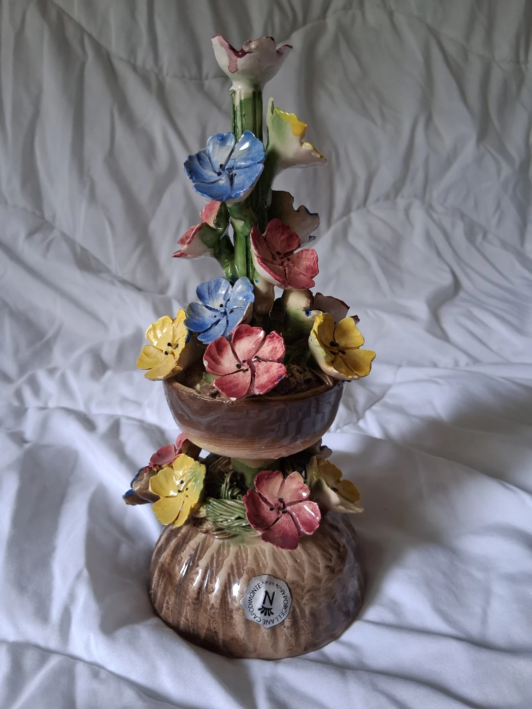 Capodimonte Porcelain Flowers - photo 4