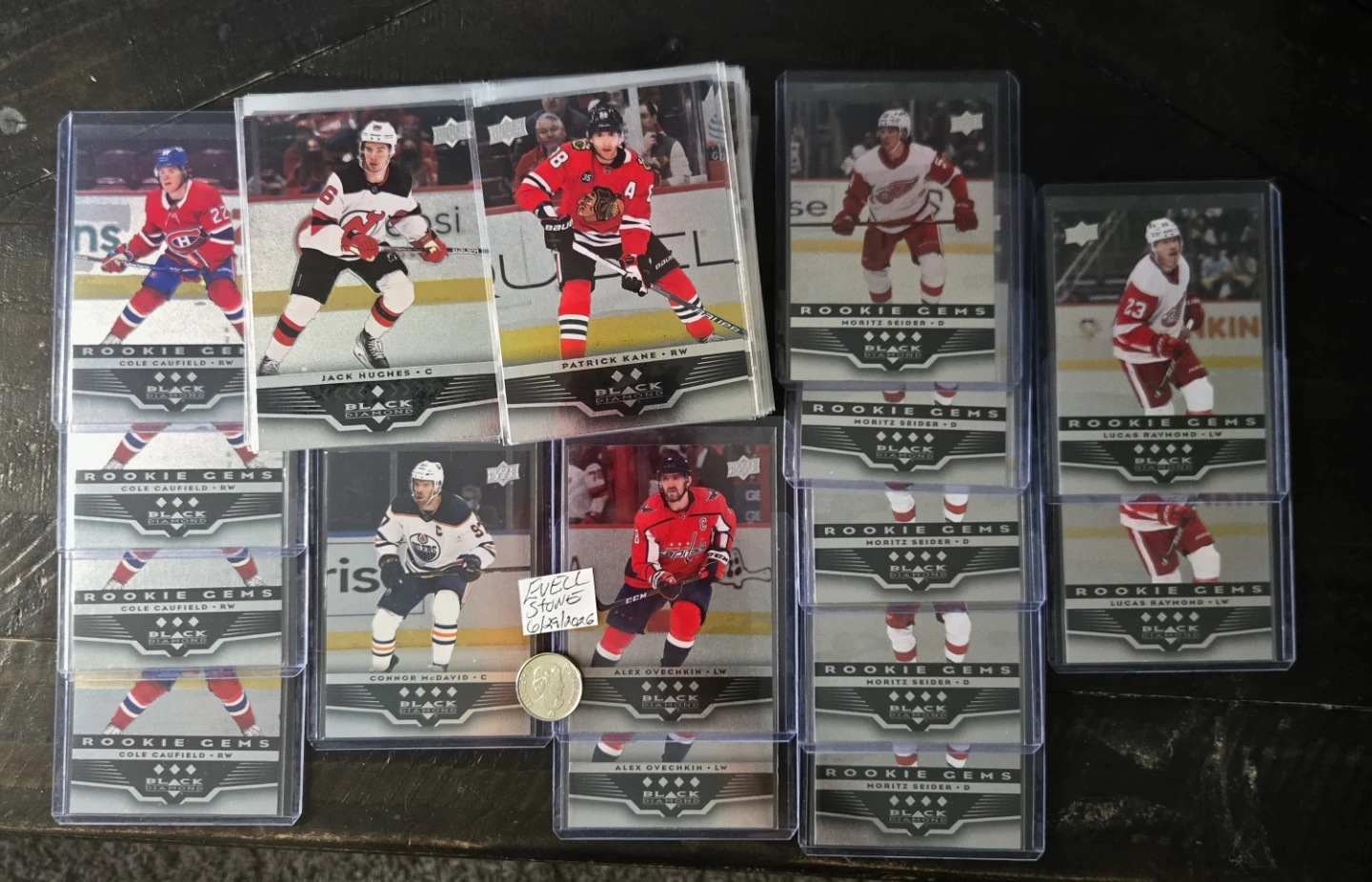 2021-22 Upper Deck Black Diamond Hockey Cards
