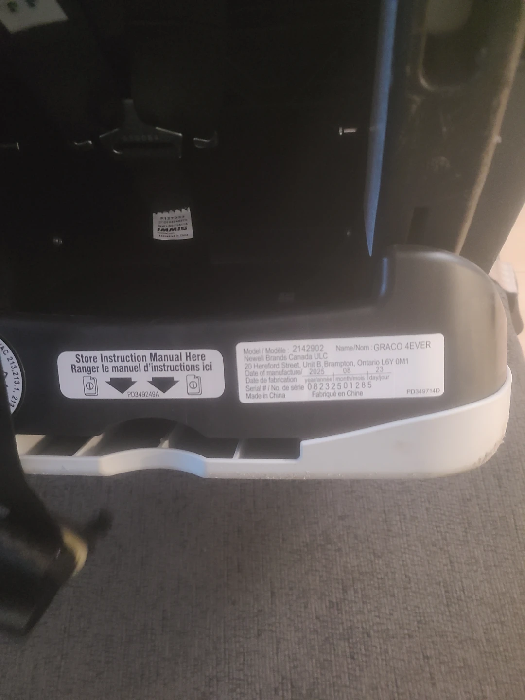 Graco 4Ever 4in1 10 Positions Car Seat - photo 3