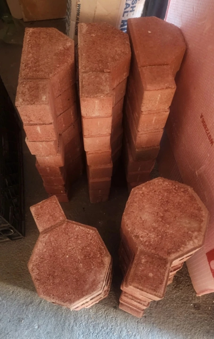 Pavers - 24 Halves & 11 Full Octagon Shapes - photo 2