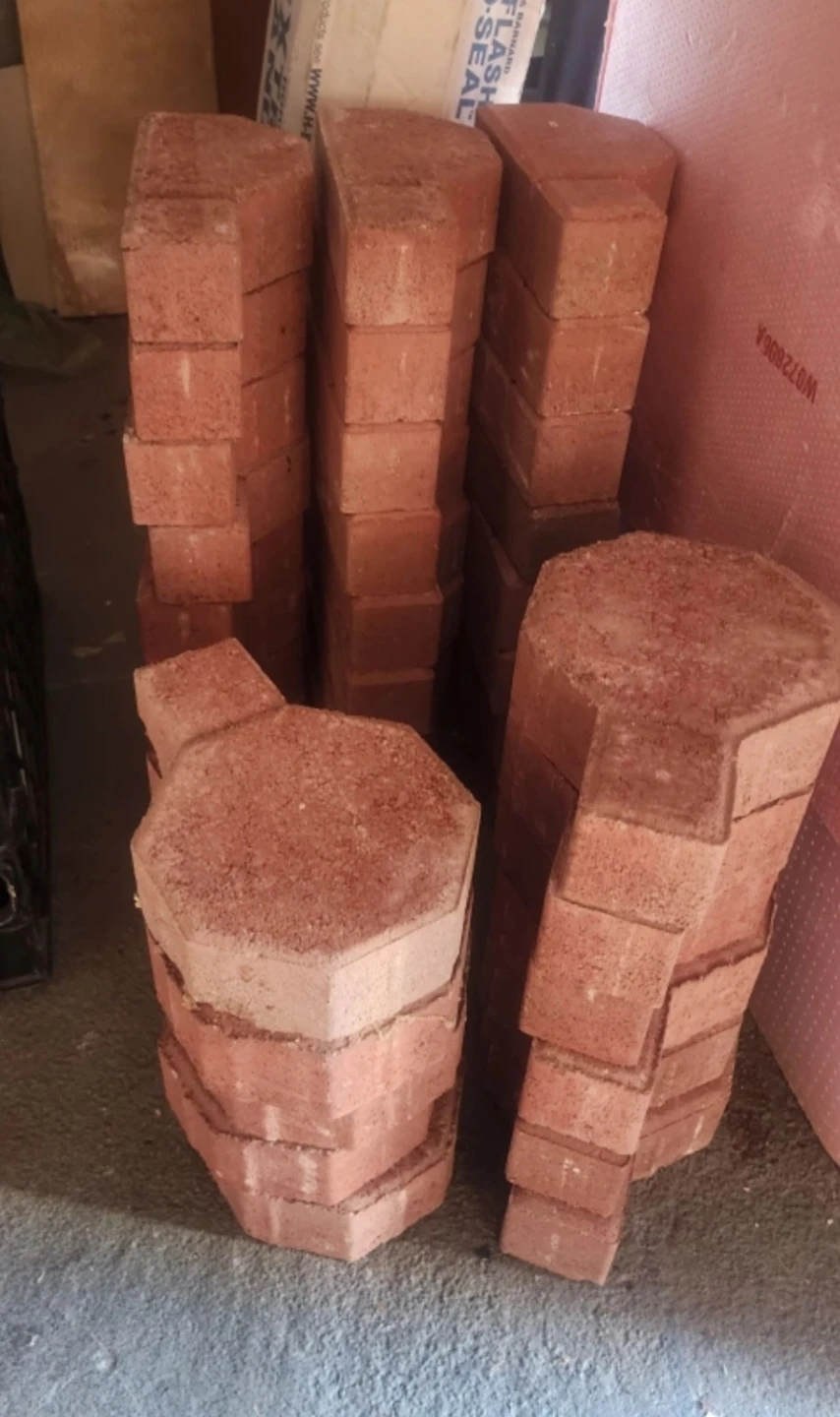 Pavers - 24 Halves & 11 Full Octagon Shapes - photo 3