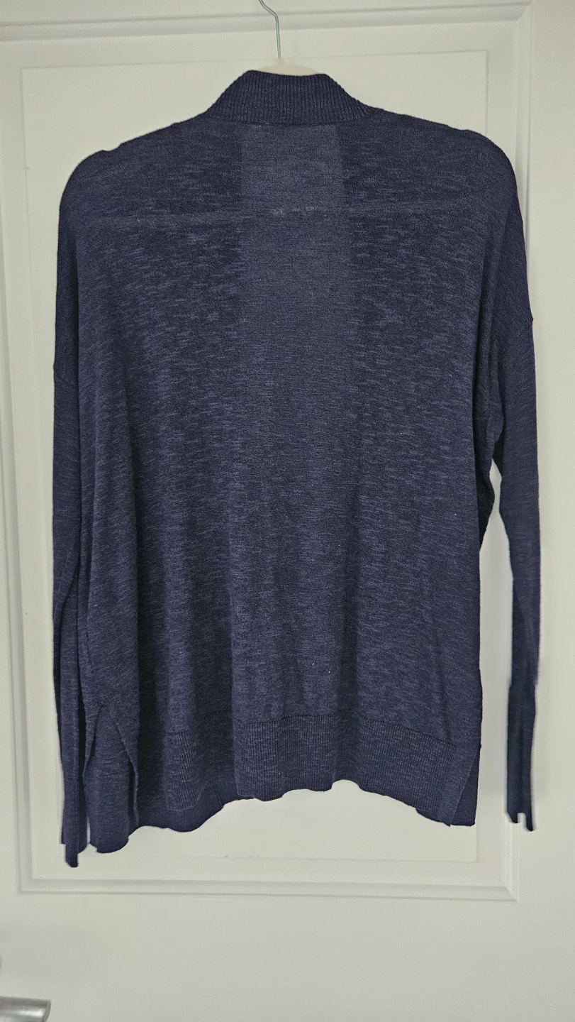 GAP Navy Blue Cardigan, Size XS to Small ⚽ - photo 3
