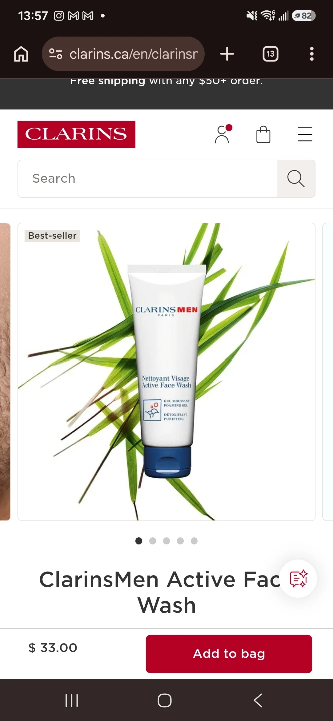 Clarins Mens Shampoo and Shower BNIB - photo 5