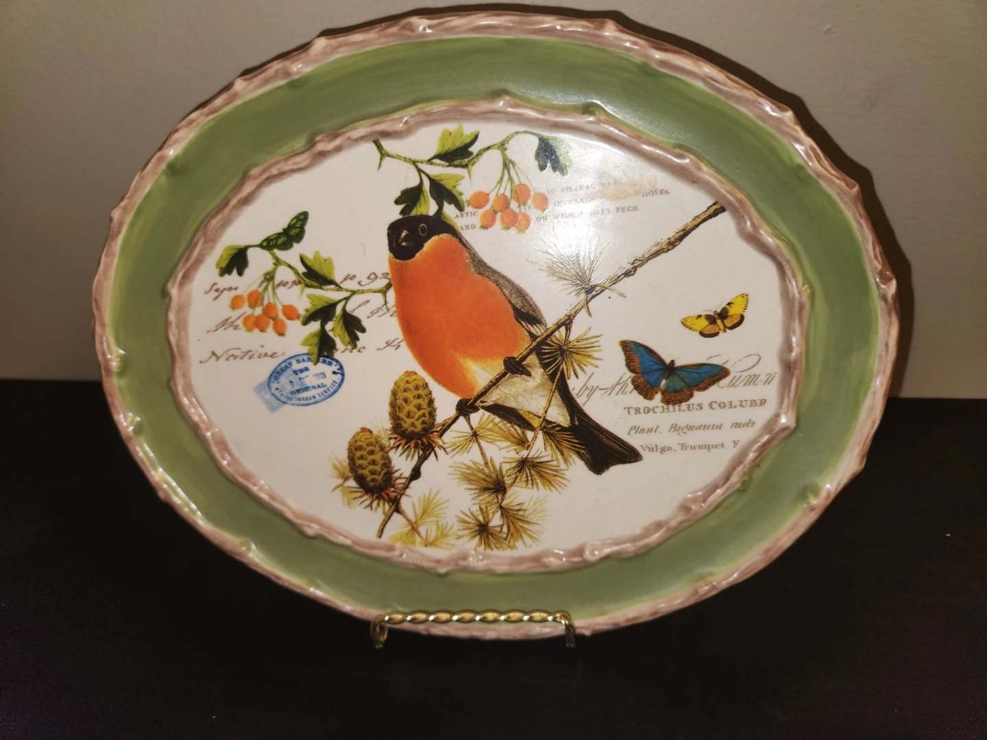 Mud Pie Nesting Decorative Plate