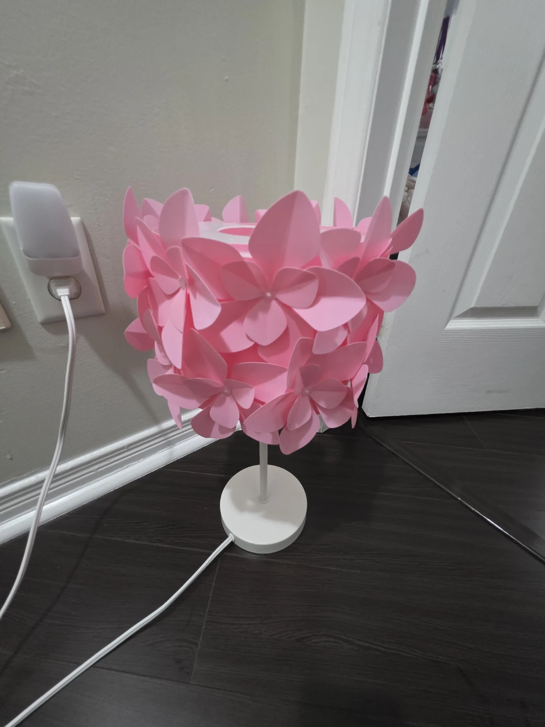 Pink Flower Lamp - photo 2