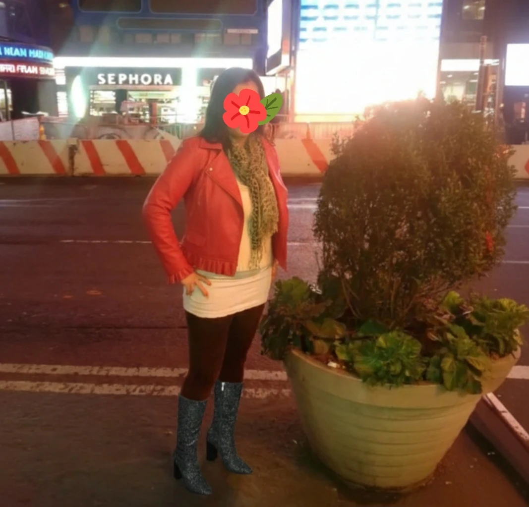 Red faux jacket Perfect for summer nights - photo 3