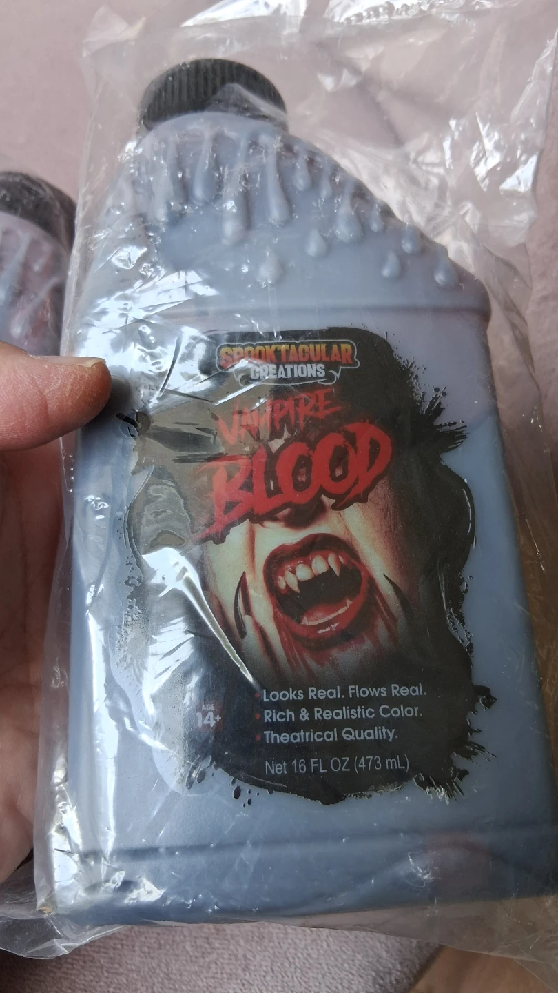 NEW Fake Blood movies filming 16oz 473ml theatre make up video
