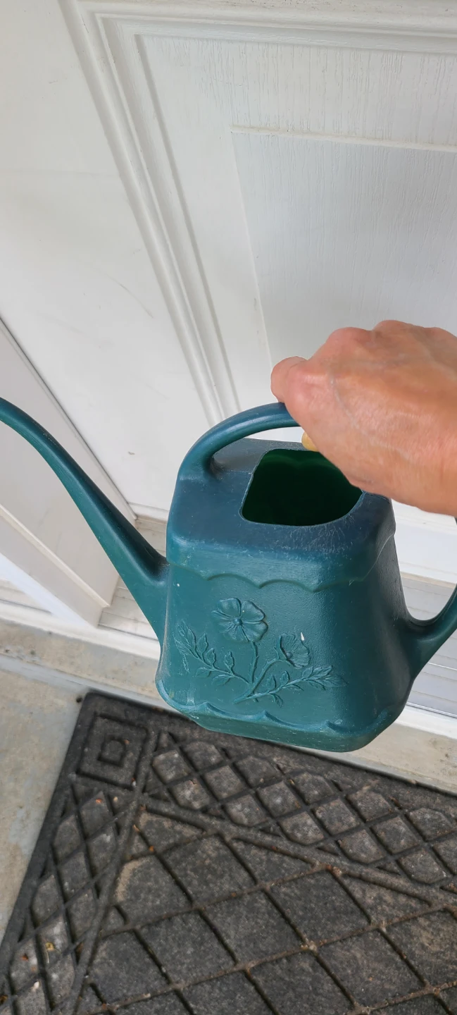 Green Plastic Watering Can⚽