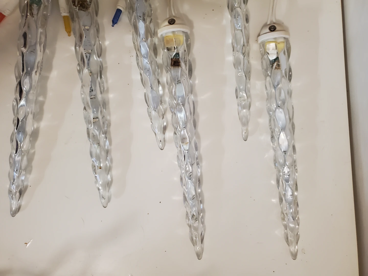 Icicle Multi-colored LED Outdoor Lights...untangled