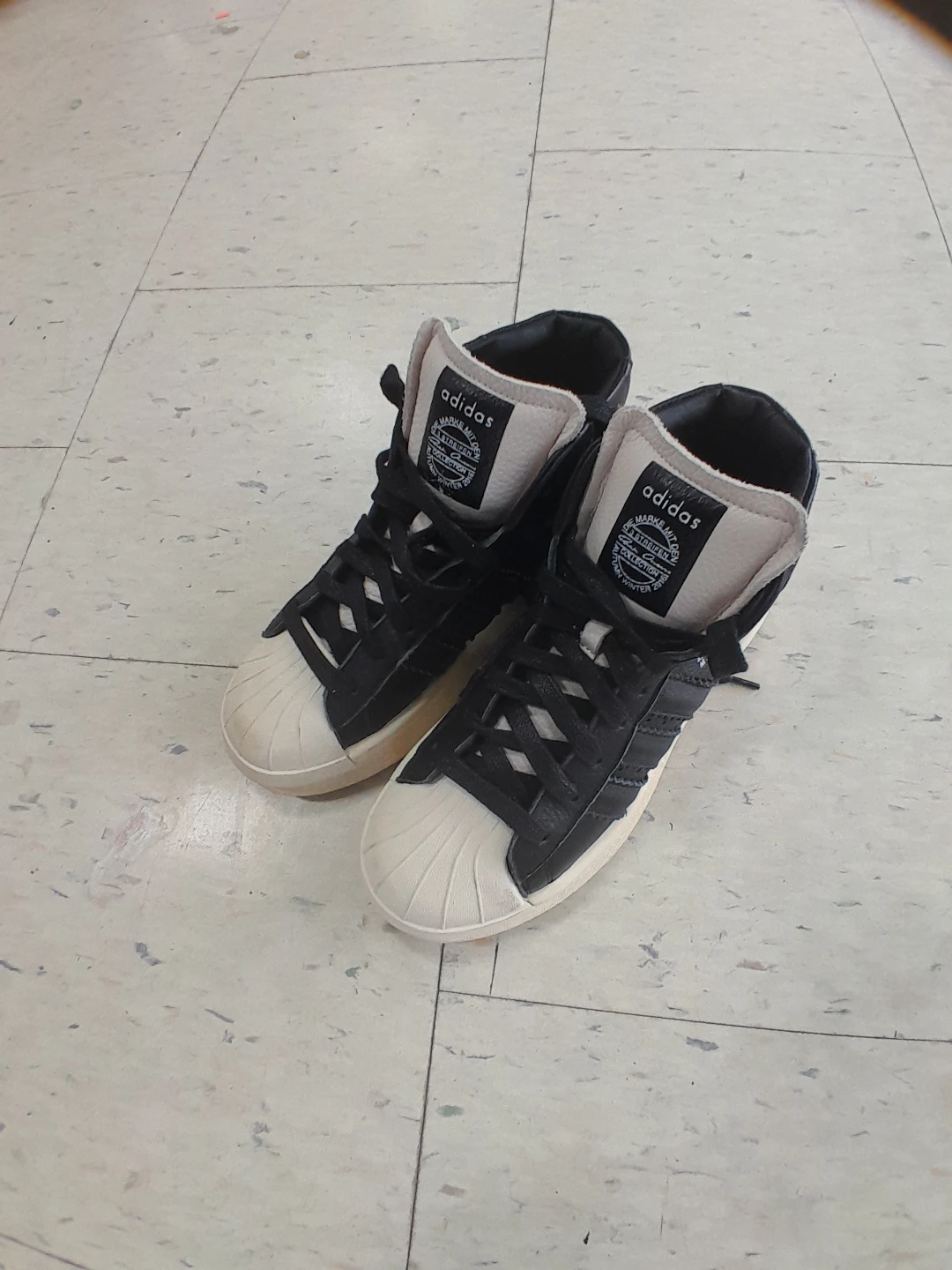 Adidas Pro Model High Top Sneakers Women's Size 4 - photo 2