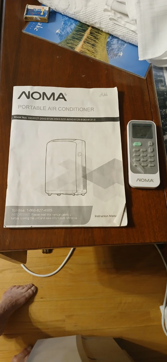 NOMA Portable Air Conditioner with Remote - photo 2