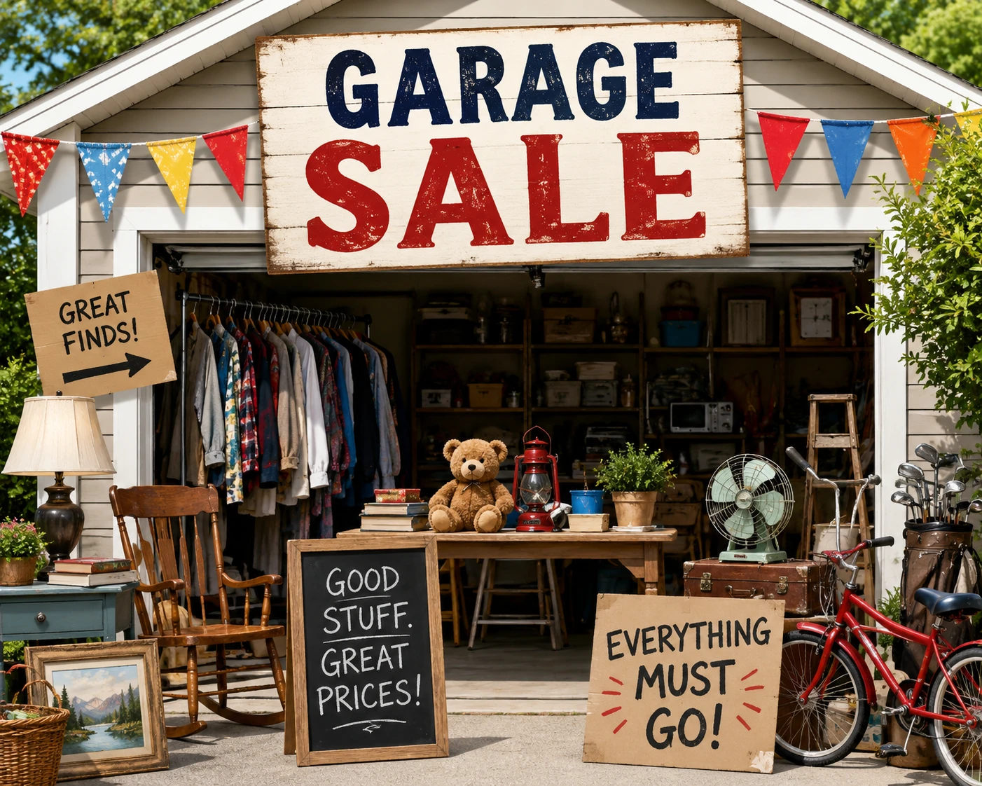 HUGE VINTAGE GARAGE SALE
