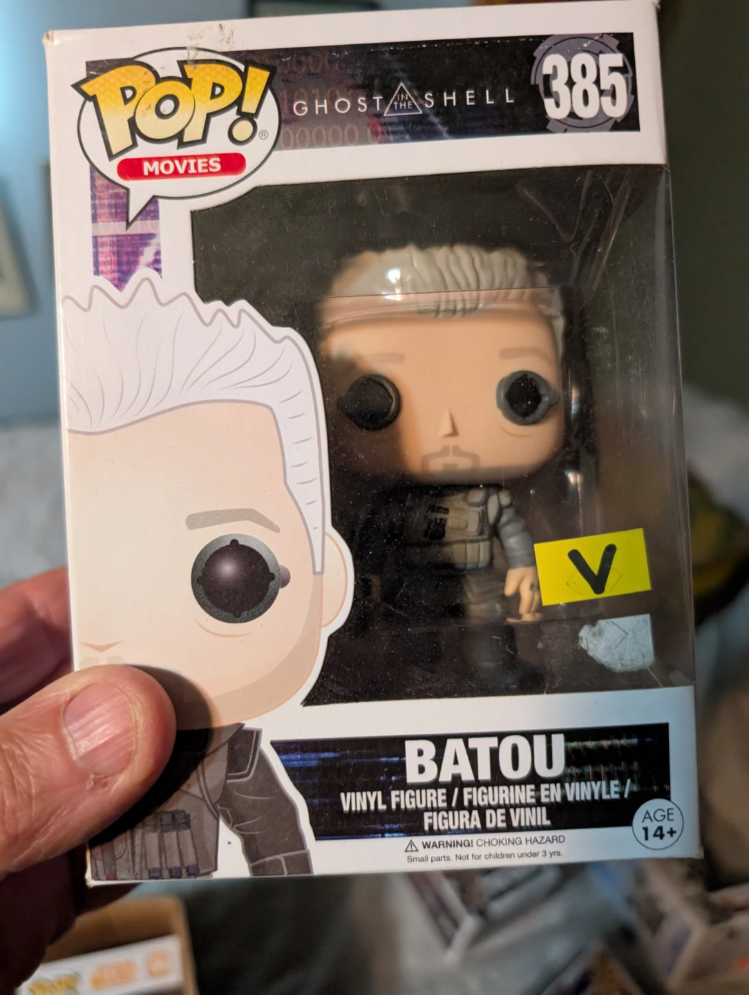 Funko Pop! Ghost in the Shell Batou Vinyl Figure 385