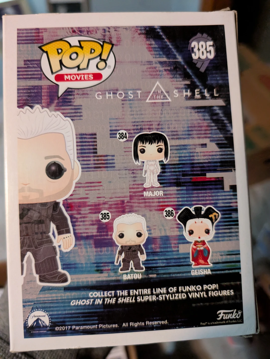 Funko Pop! Ghost in the Shell Batou Vinyl Figure 385 - photo 2