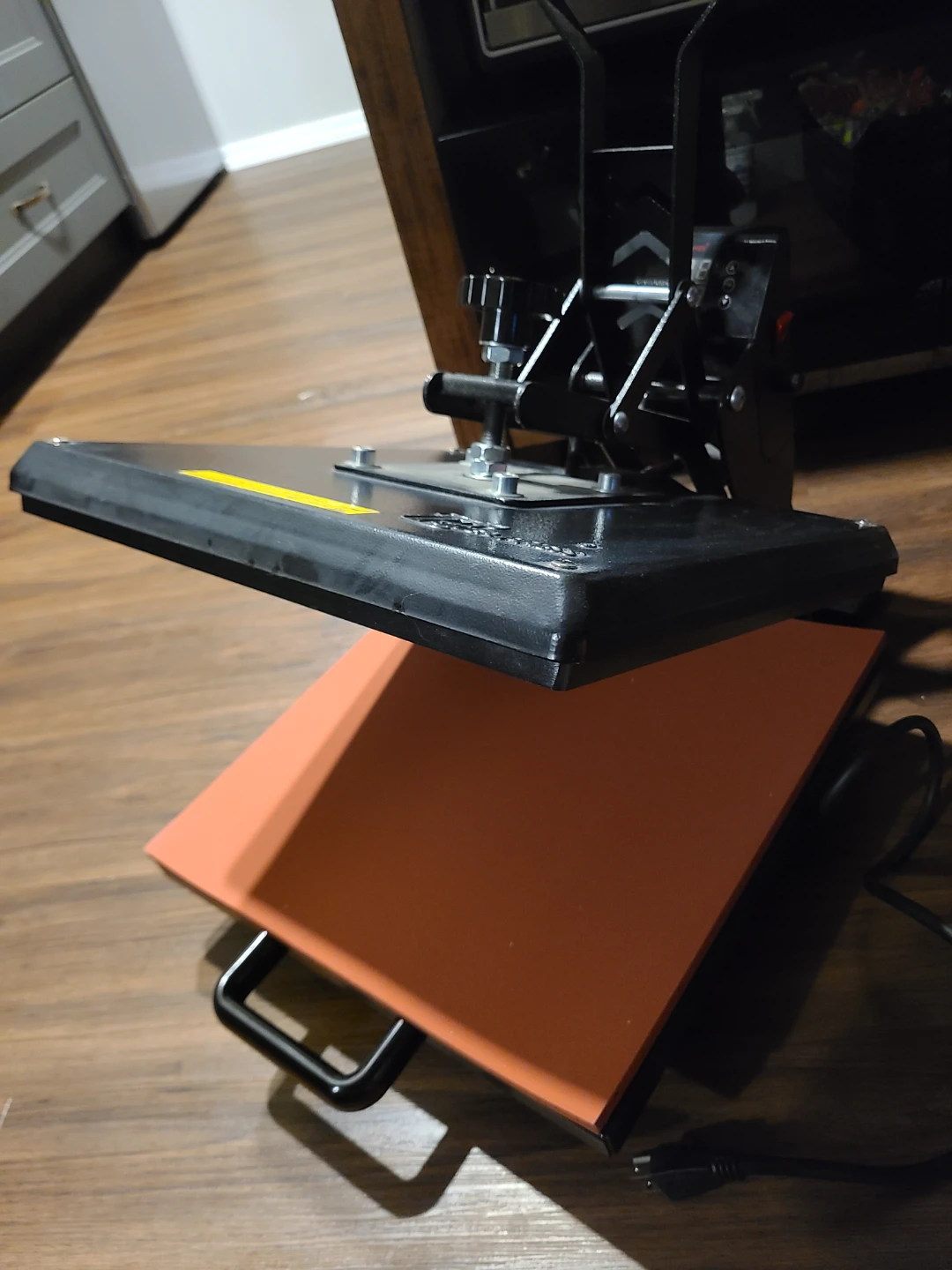 15x15 clamshell heat press