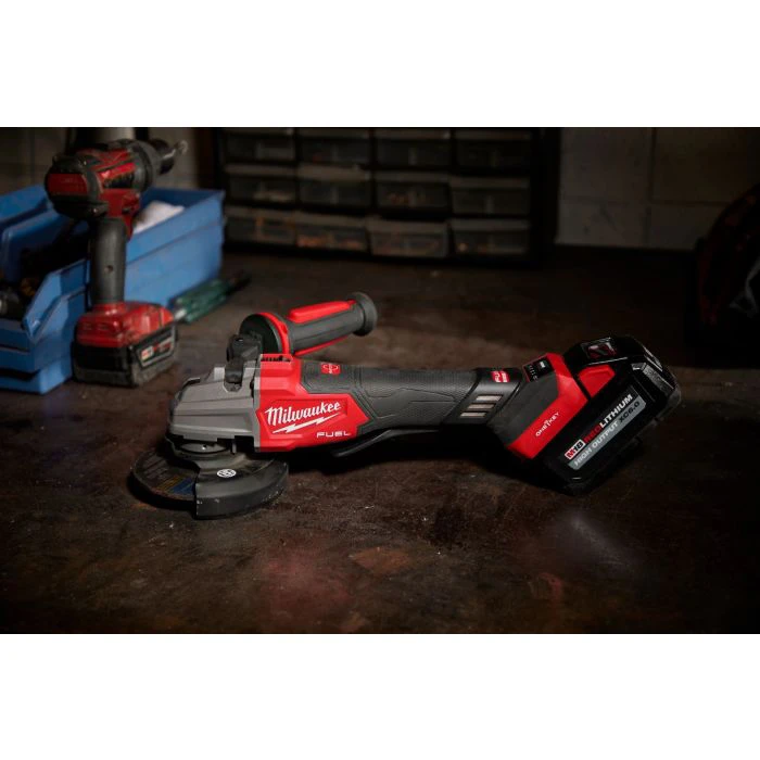 Milwaukee Tool M18 18V Cordless Cut-Off Grinder and th