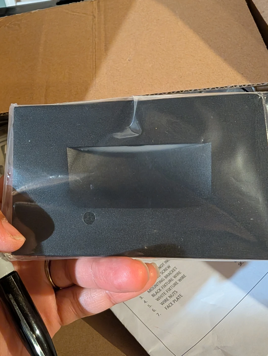 Black Stair Light Fixture - photo 4