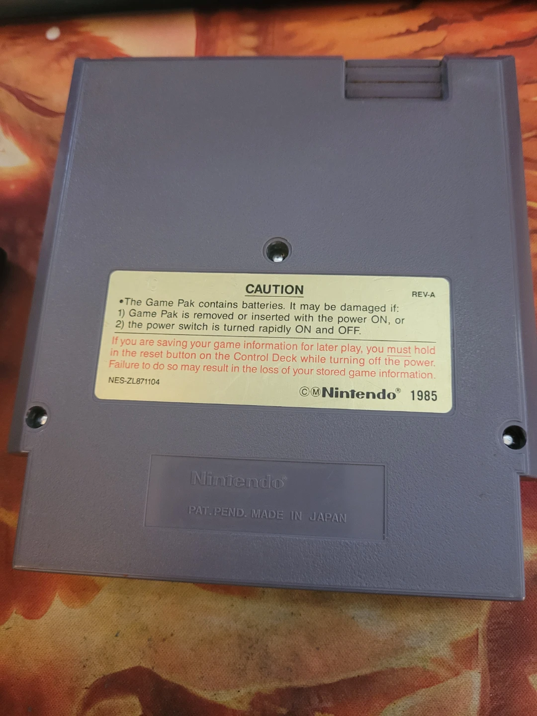 Earthbound Nintendo Entertainment System (NES) Game Cartridge - photo 3