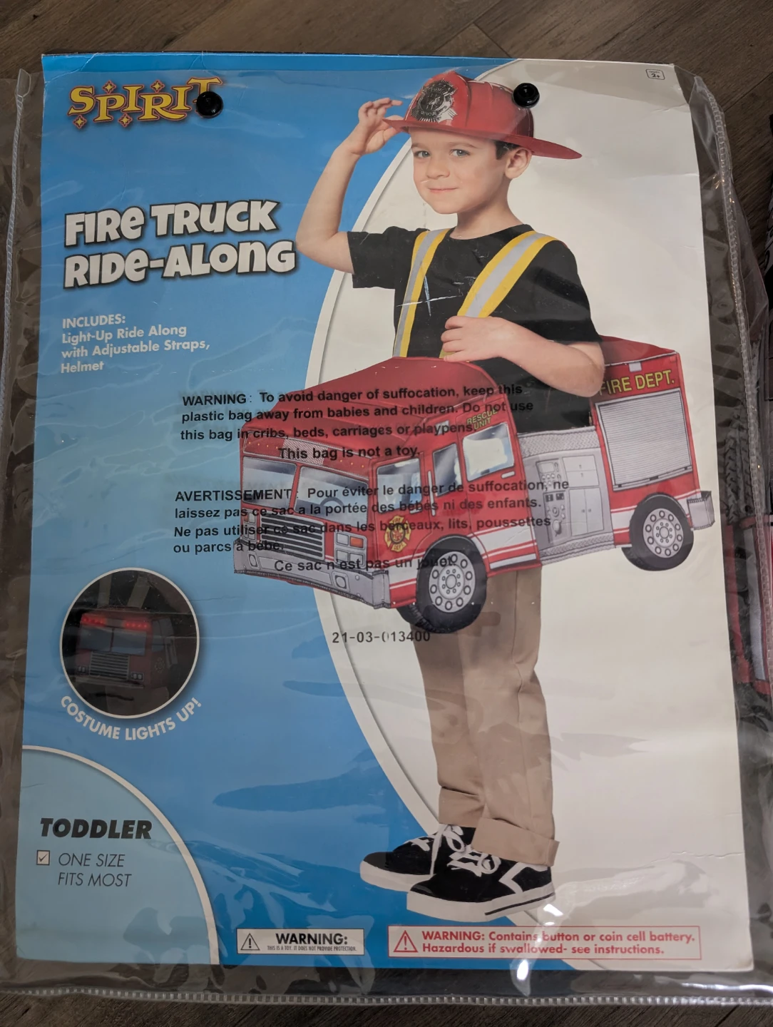 Toddler Fire Truck Costume