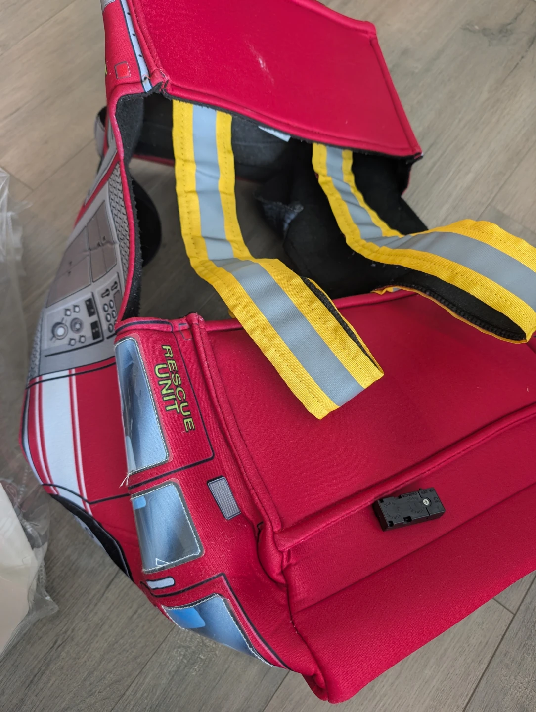 Toddler Fire Truck Costume - photo 2
