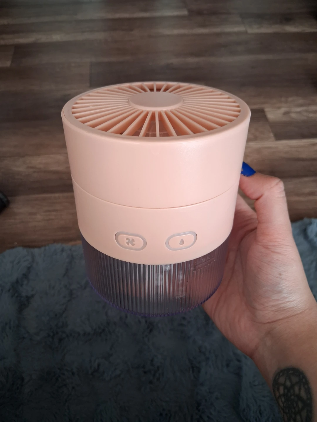 Portable Desk Fan with Humidifier - photo 2