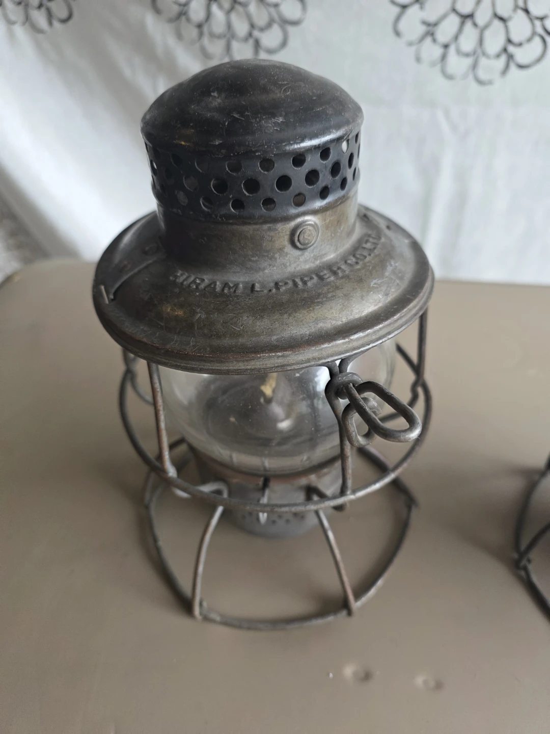 Vintage Hiram L. Piper Co. Lanterns (2) - photo 3