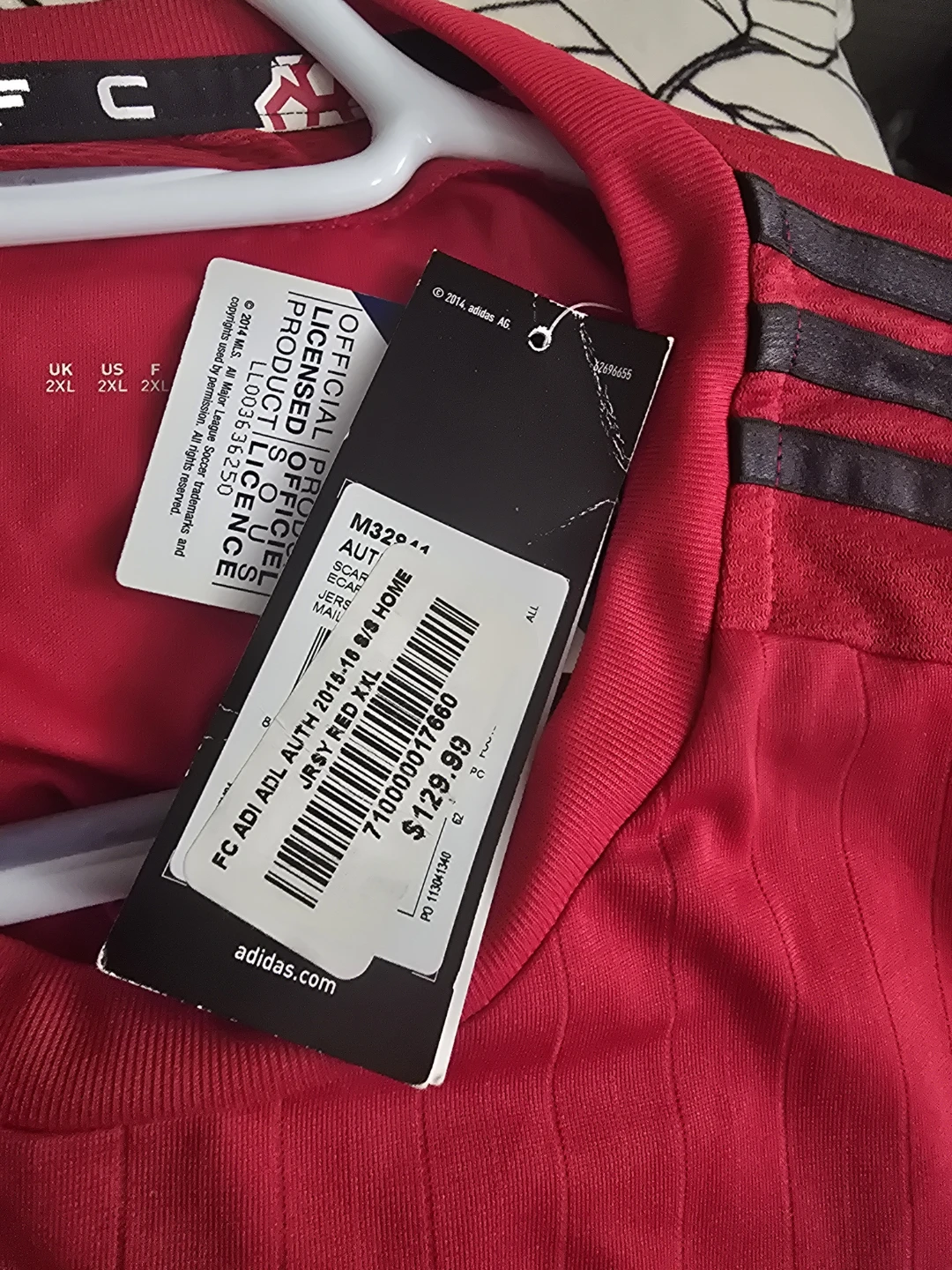 LICENSED XXL Toronto FC Adidas Soccer Jersey Official - photo 4