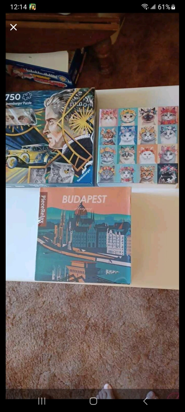 Ravensburger 750 Piece Puzzles (3 Total)
