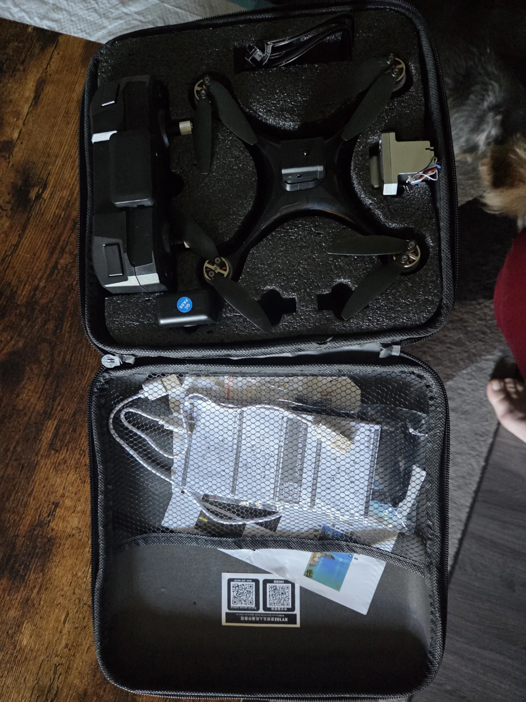 KY102 Drone with Controller and Case - photo 2