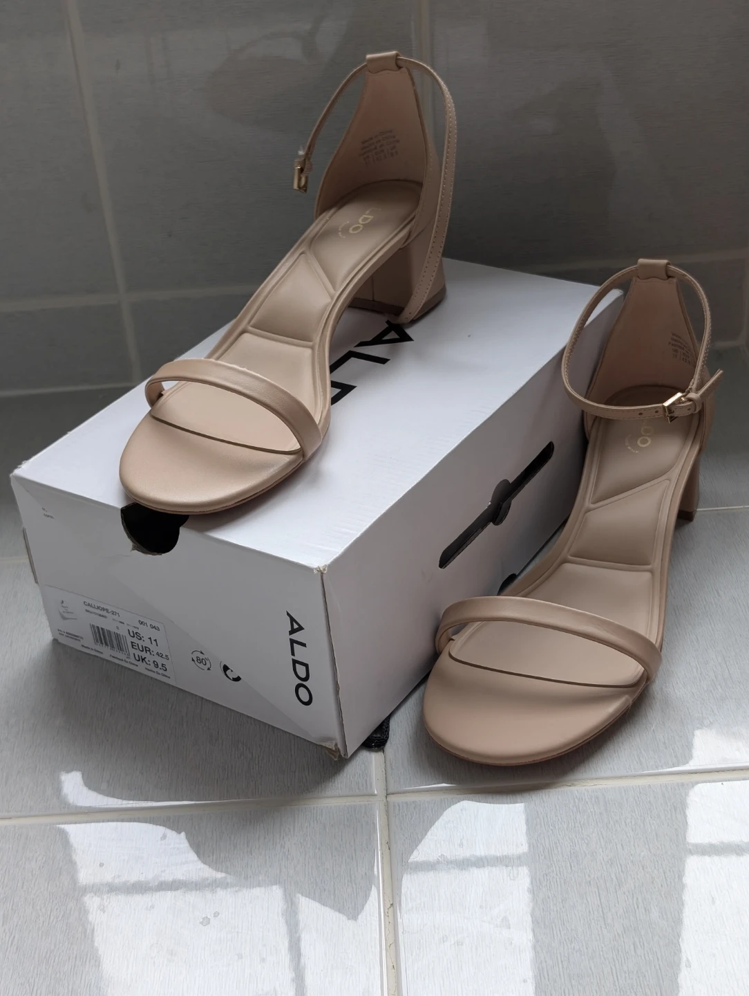 ALDO Block Heel Sandals Brand New Womens Sz 11 - photo 2