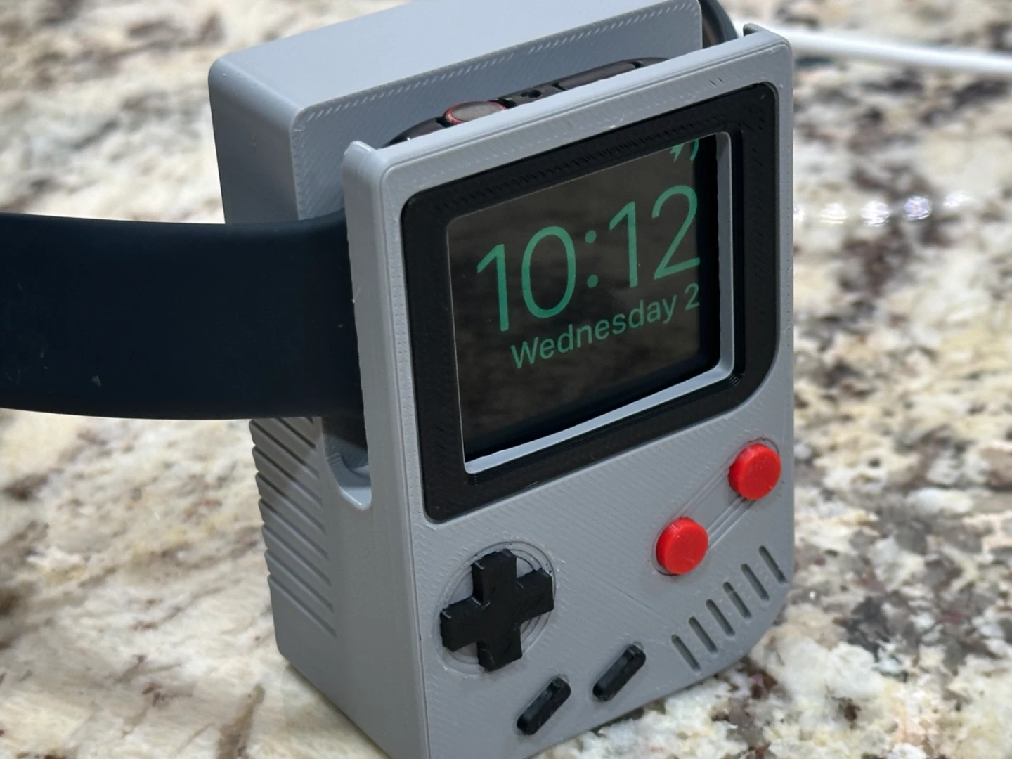 Nintendo Game Boy Style Apple Watch Charger Stand