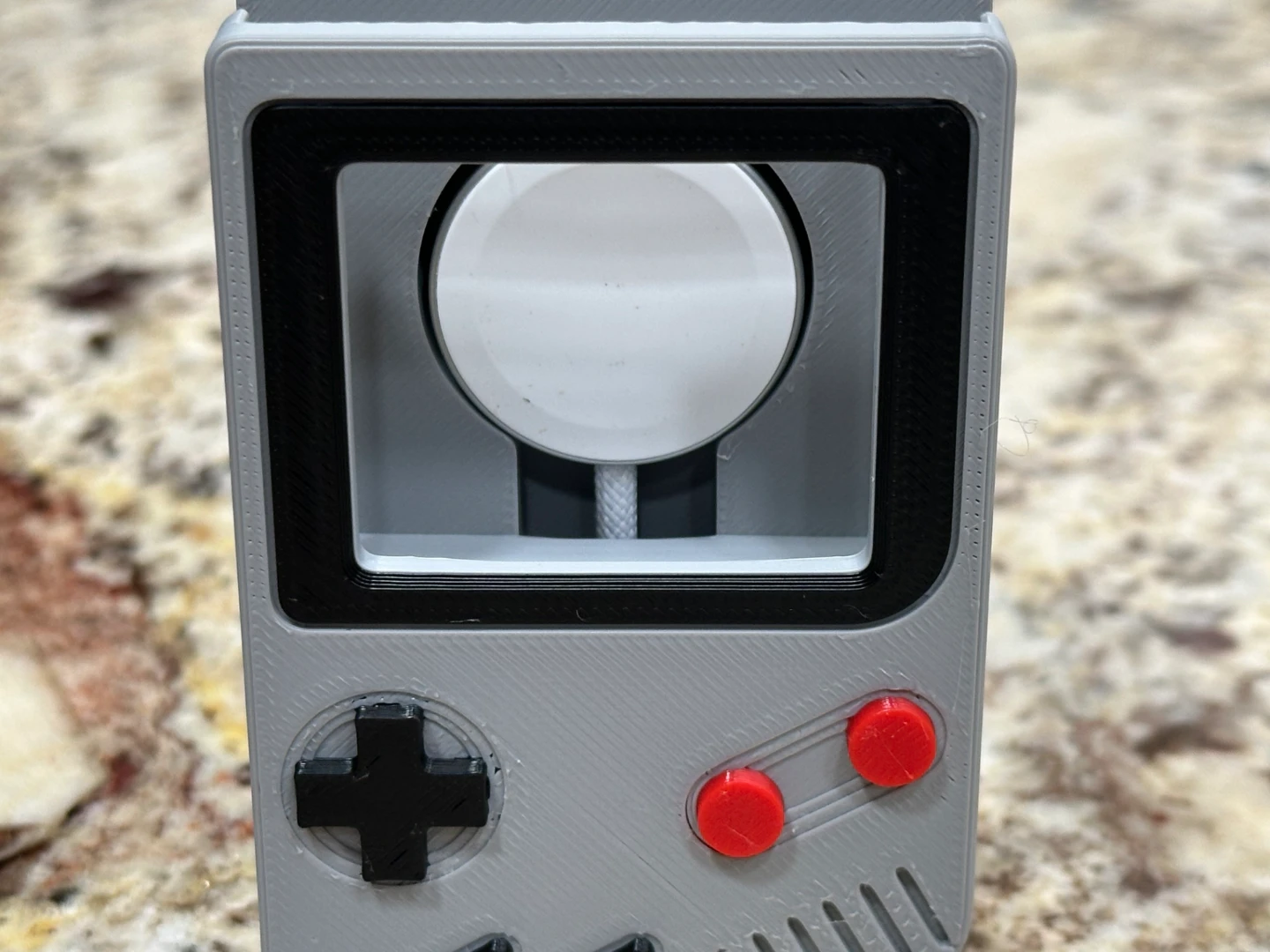 Nintendo Game Boy Style Apple Watch Charger Stand - photo 4