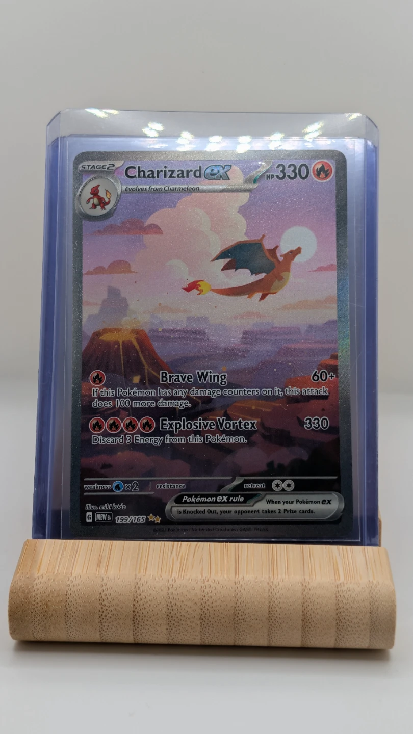 Pokemon TCG Charizard EX, Charmeleon, Charmander Cards