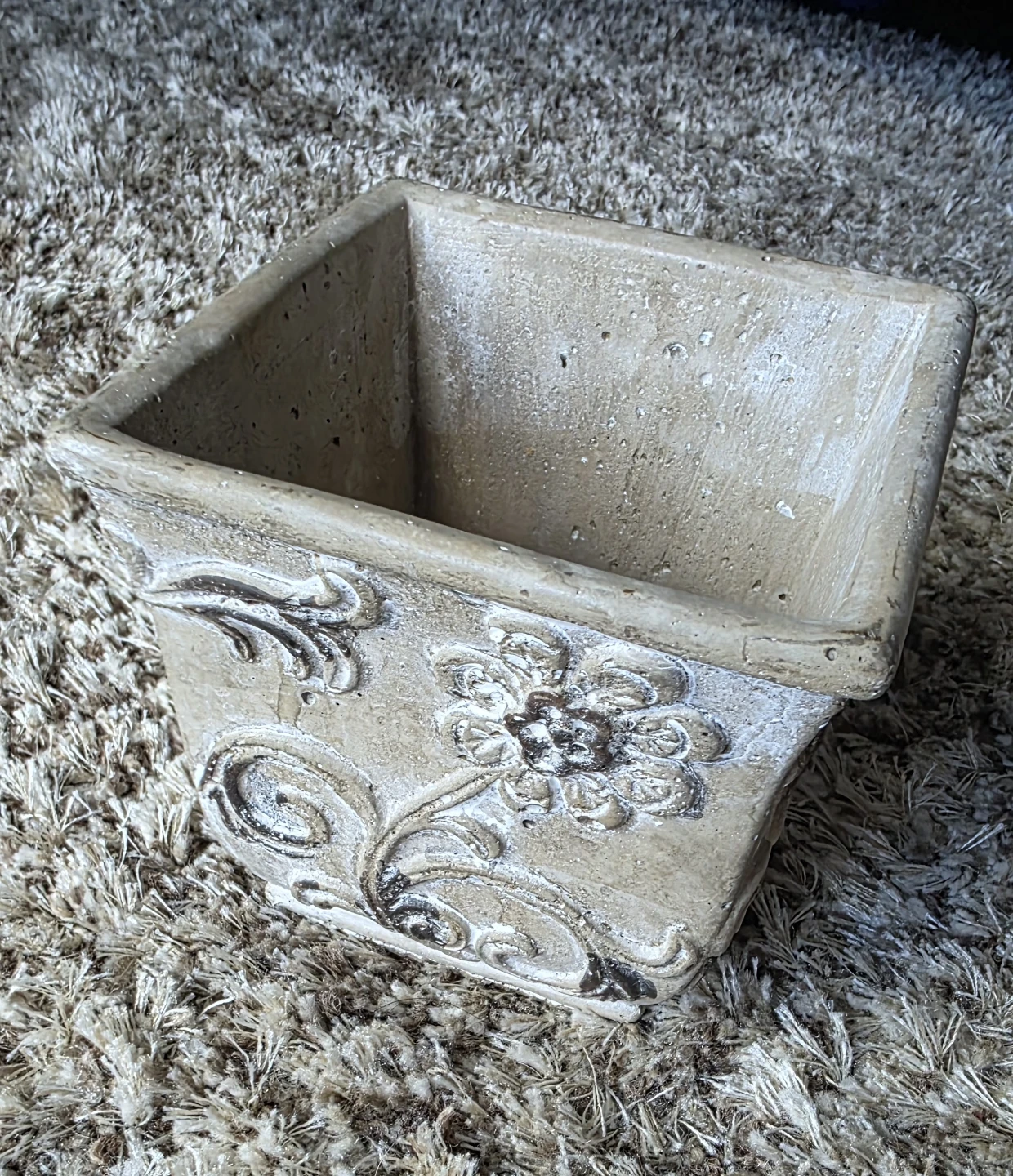 Decorative Square Planter Pot